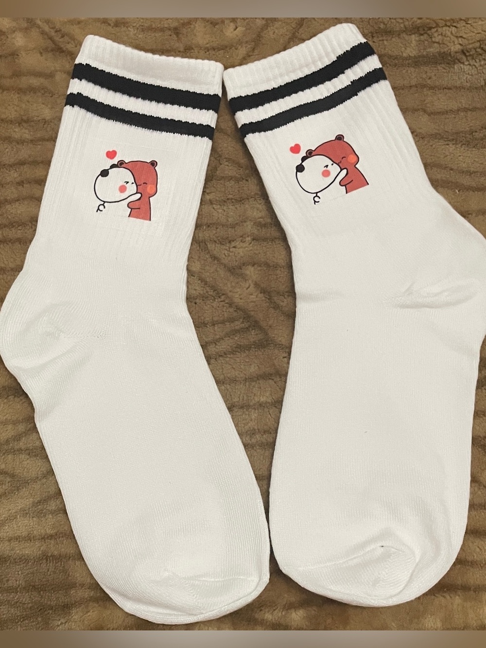Bubu and Dudu Socks - bear socks design 4